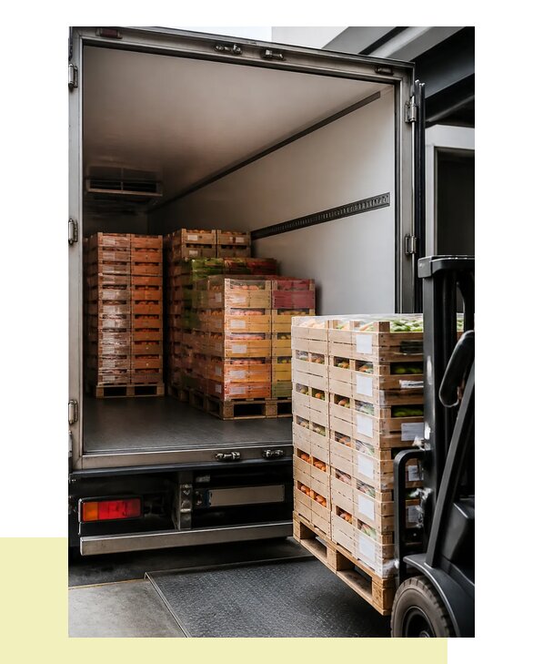 Перевозка сельхозпродукции на паллетах с доставкой в Пушкина